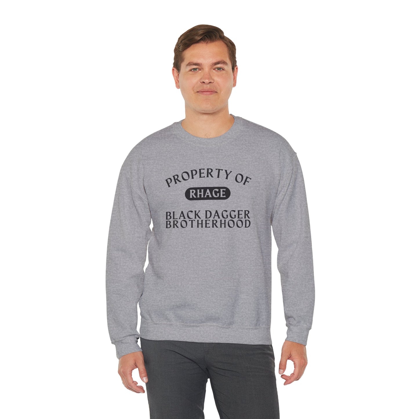 Rhage - Black Dagger Brotherhood Crewneck Sweatshirt Pullover