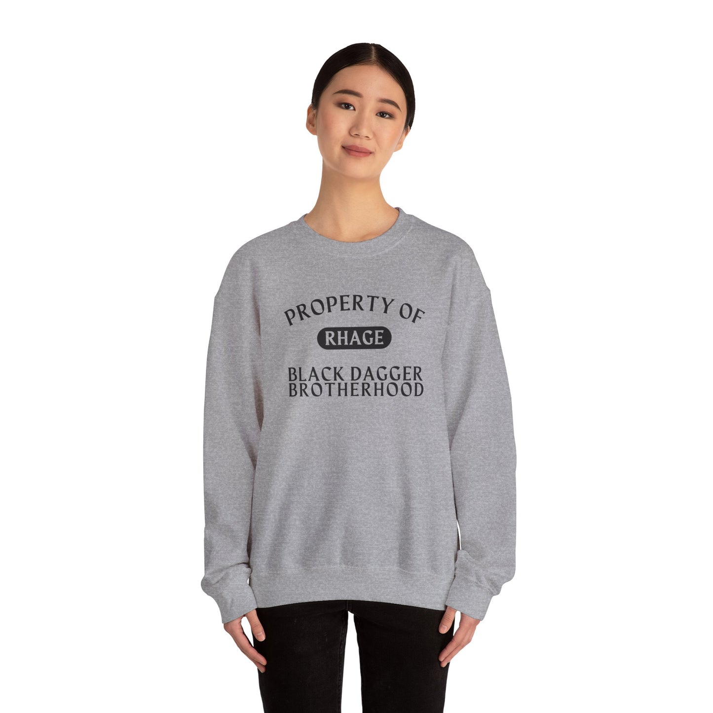 Rhage - Black Dagger Brotherhood Crewneck Sweatshirt Pullover