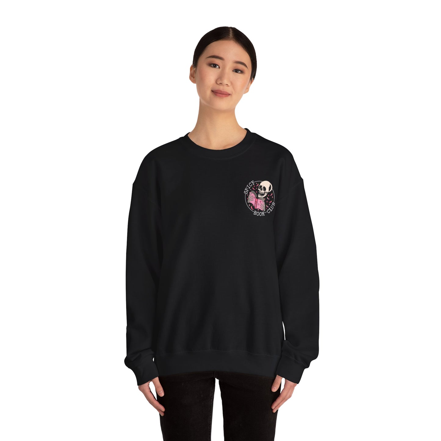 Spicy Book Club Crewneck Sweatshirt Pullover