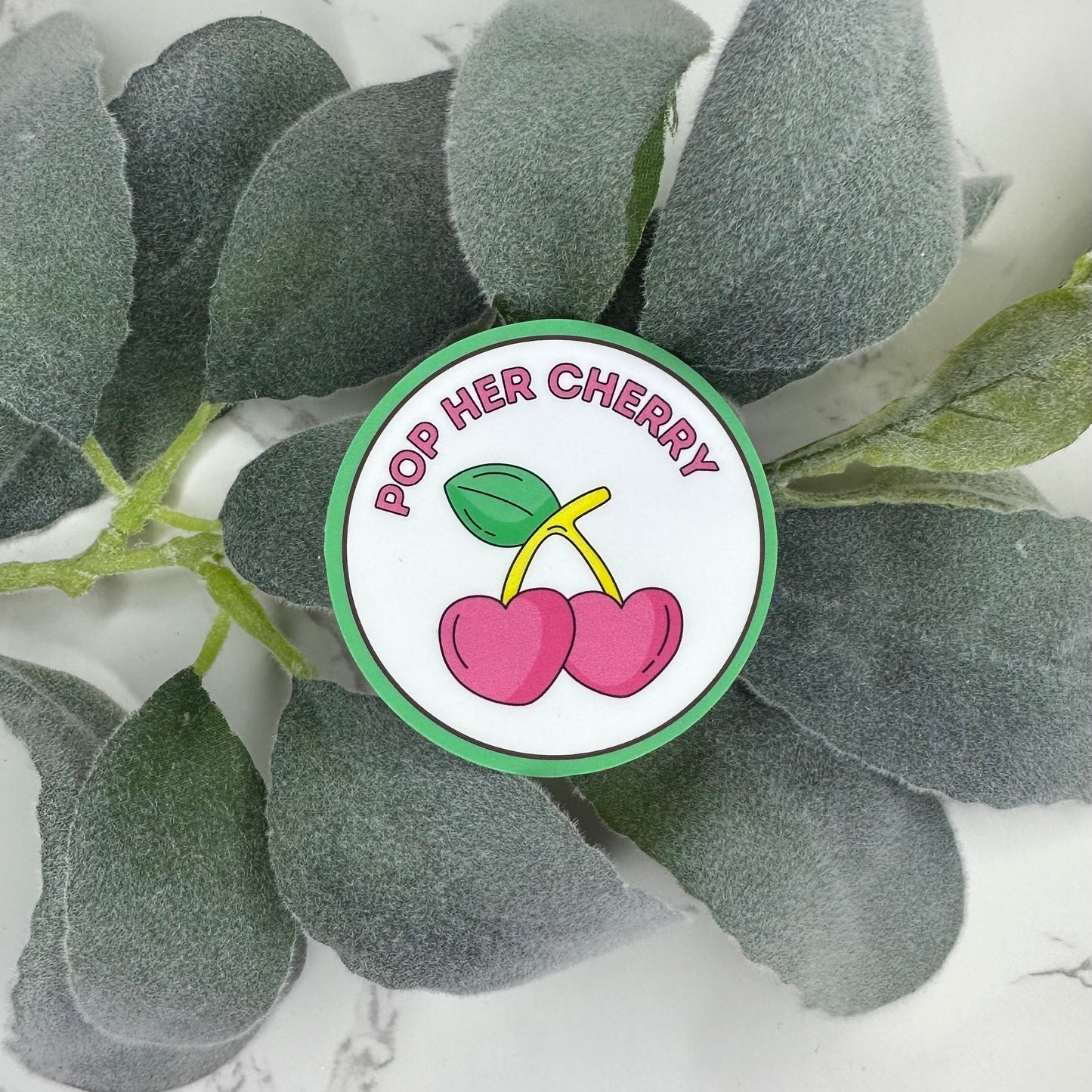 Pop Her Cherry - Sticker