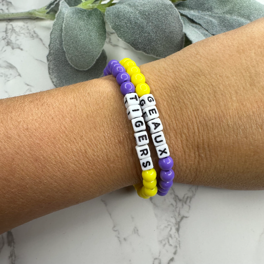 Louisiana GameDay - Bracelet Set