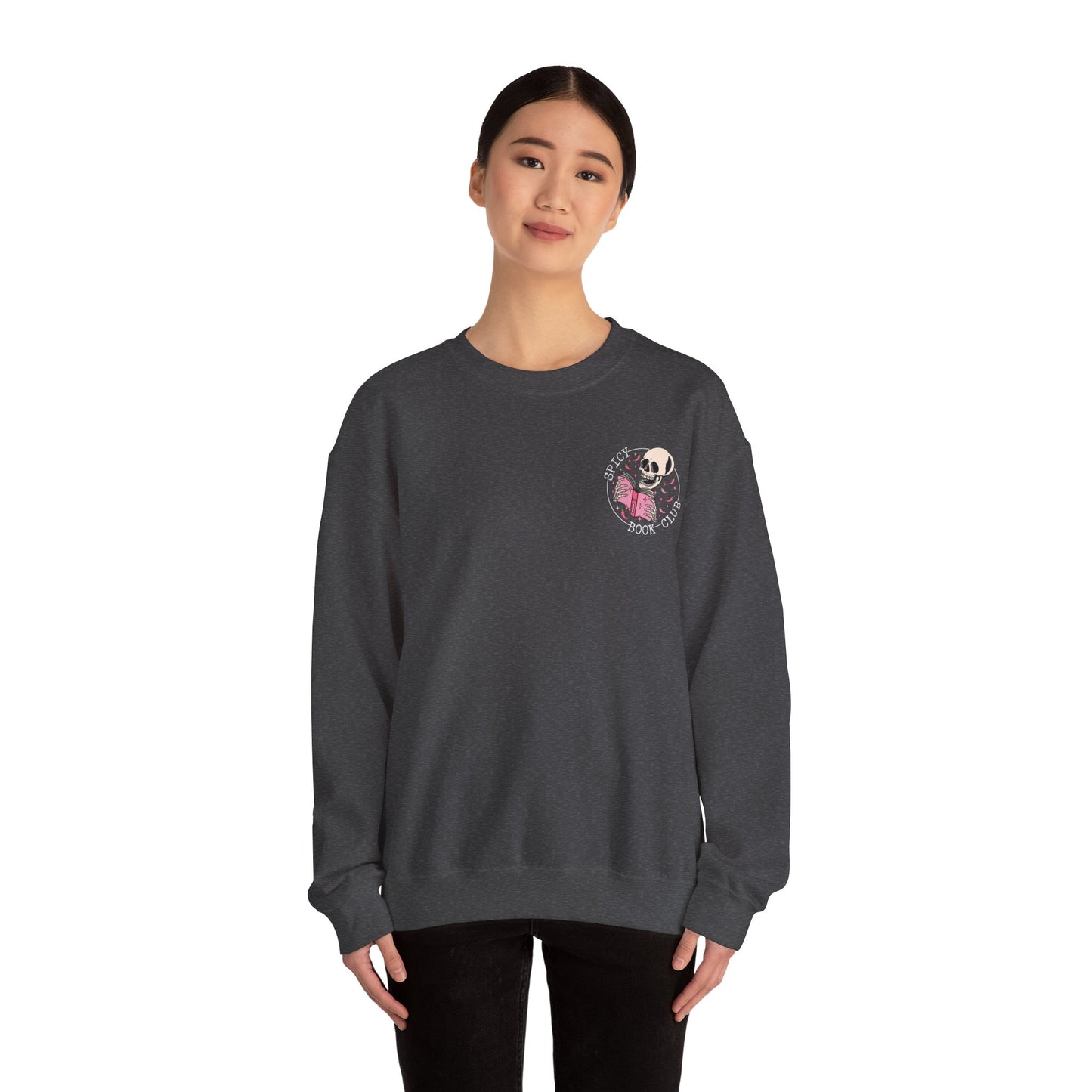 Spicy Book Club Crewneck Sweatshirt Pullover