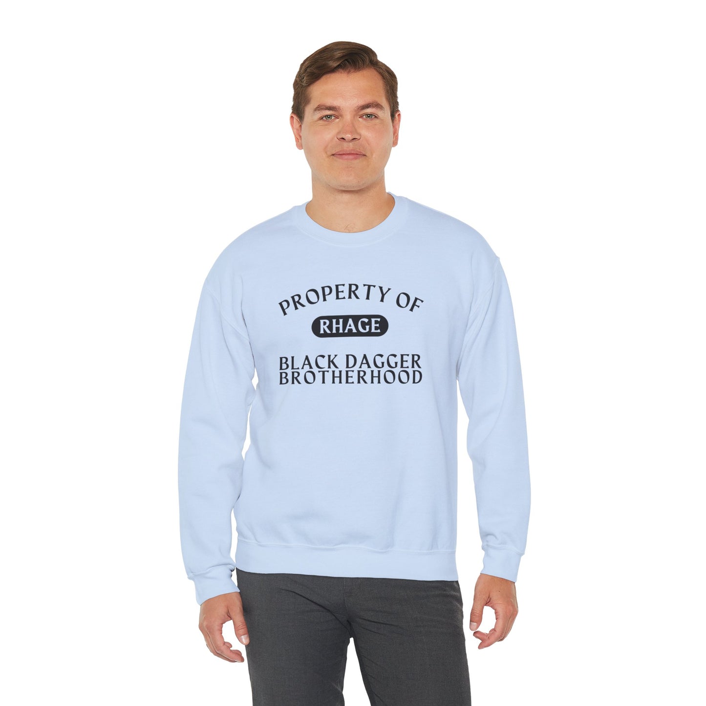 Rhage - Black Dagger Brotherhood Crewneck Sweatshirt Pullover