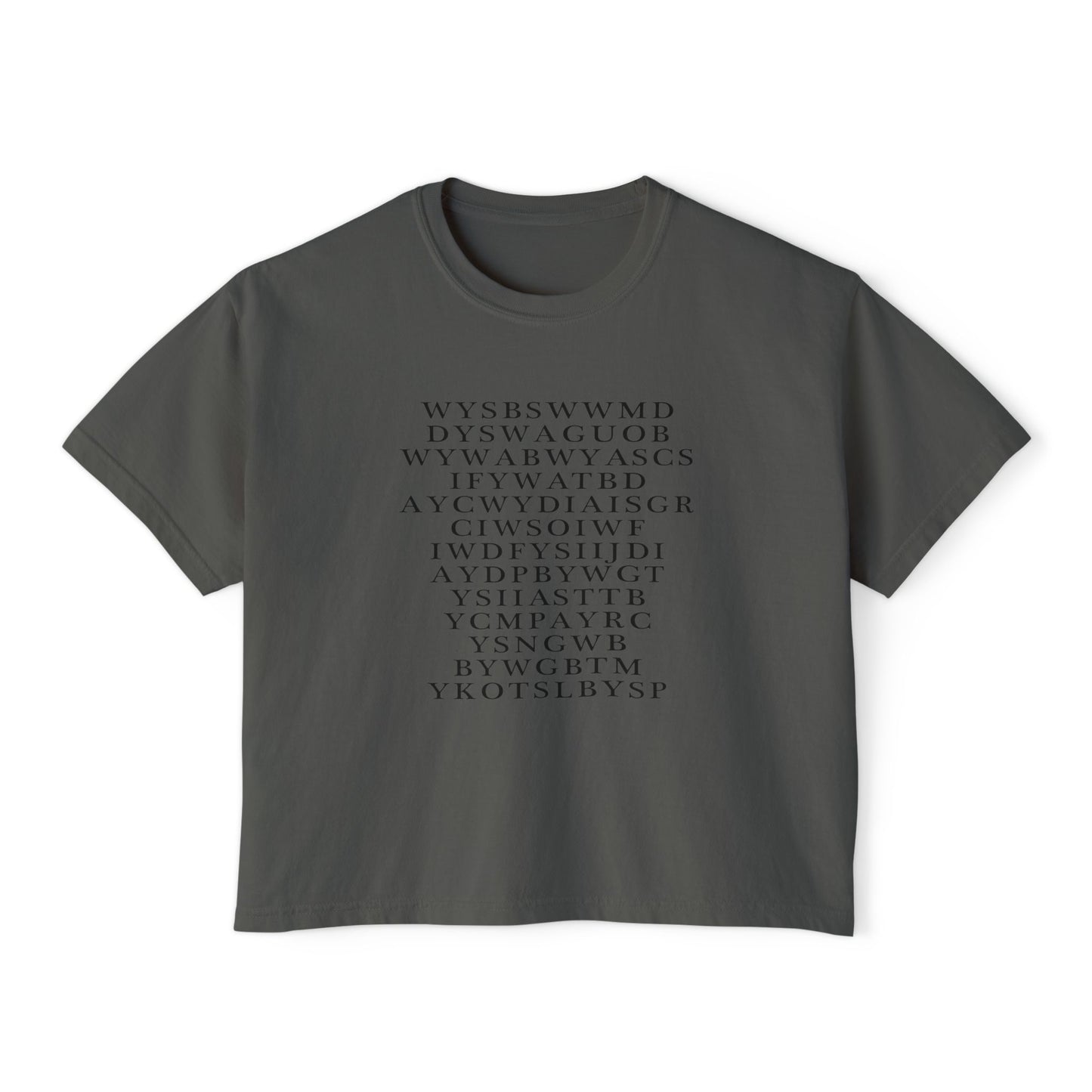 Swiftie Bridge - Boxy Crop