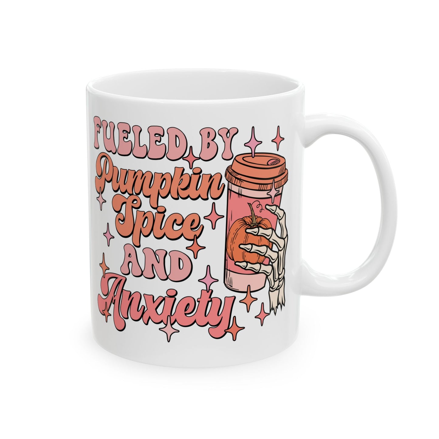Pumpkin Spice & Anxiety - Mug