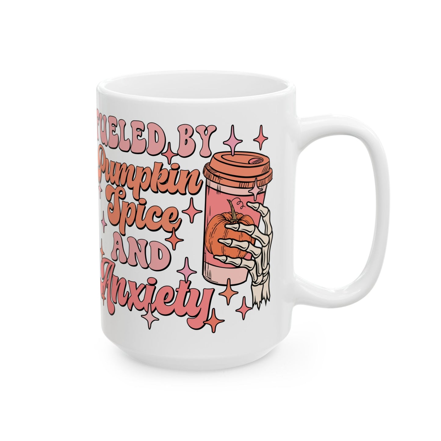 Pumpkin Spice & Anxiety - Mug