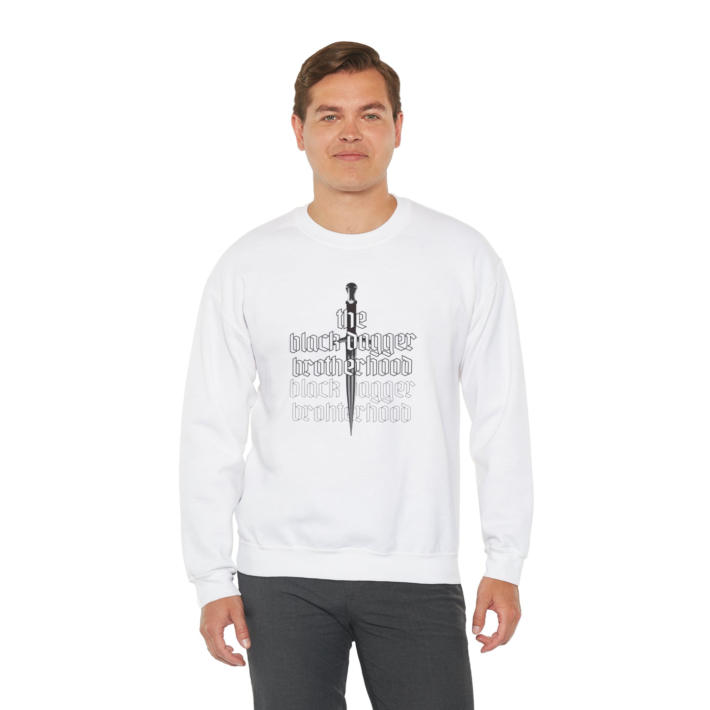 Black Dagger Brotherhood Crewneck Sweatshirt Pullover