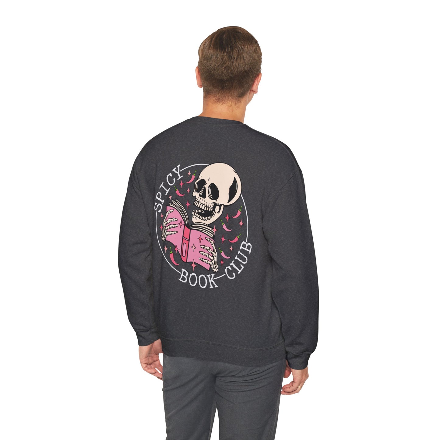 Spicy Book Club Crewneck Sweatshirt Pullover