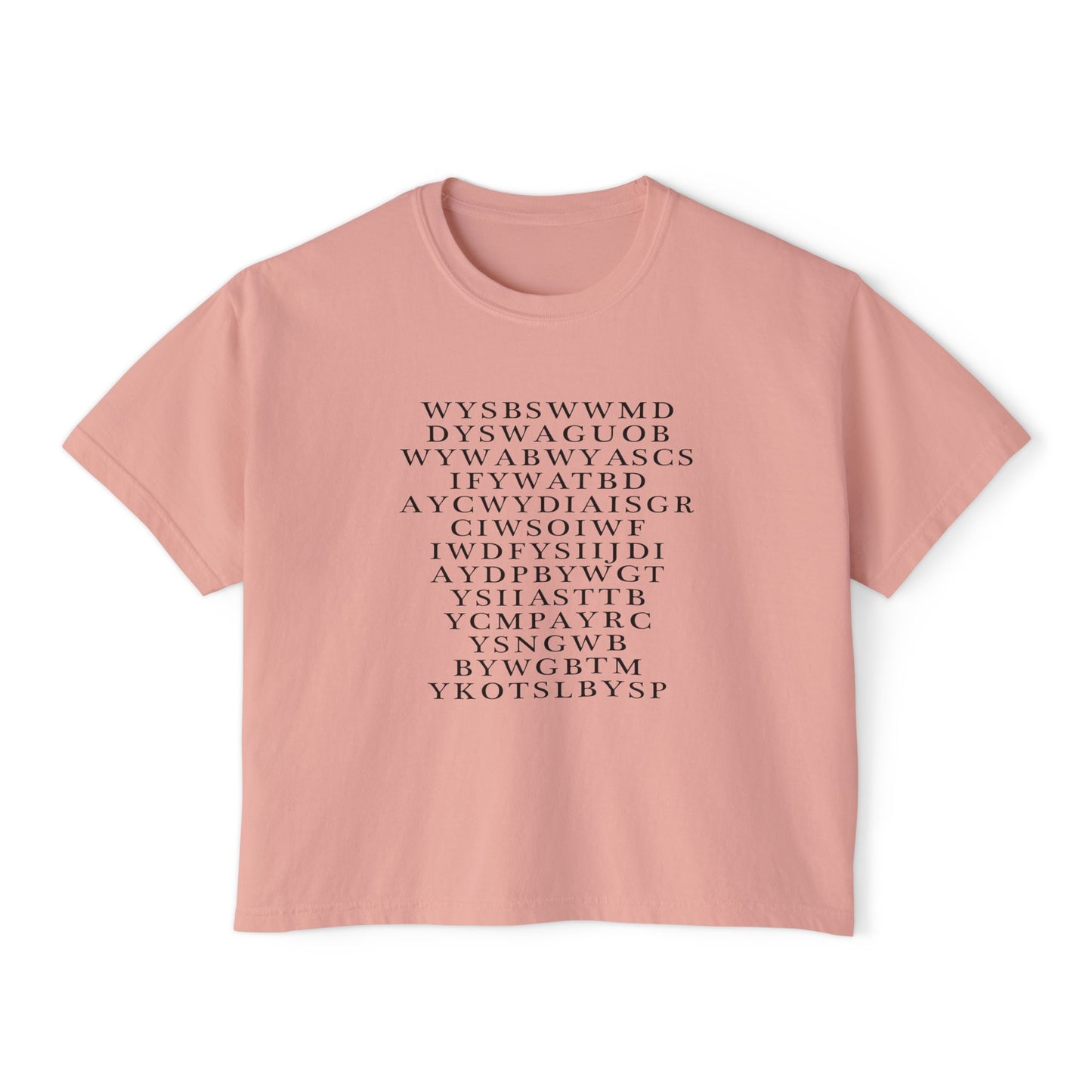 Swiftie Bridge - Boxy Crop