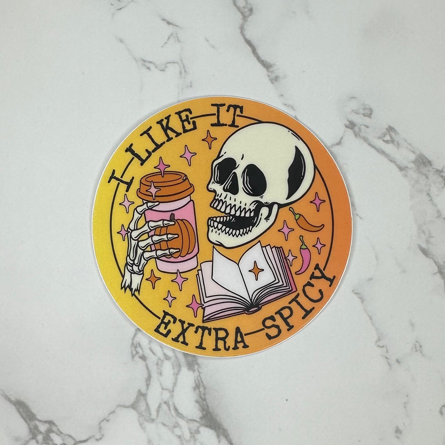 Pumpkin Bookish - Sticker