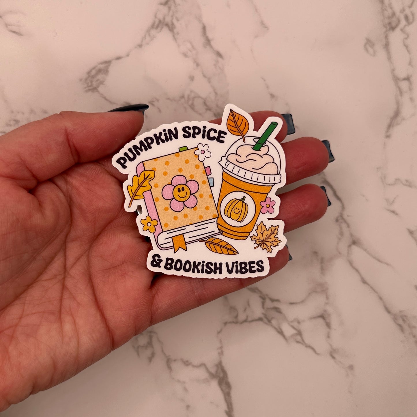 Pumpkin Spice Bookish - Sticker