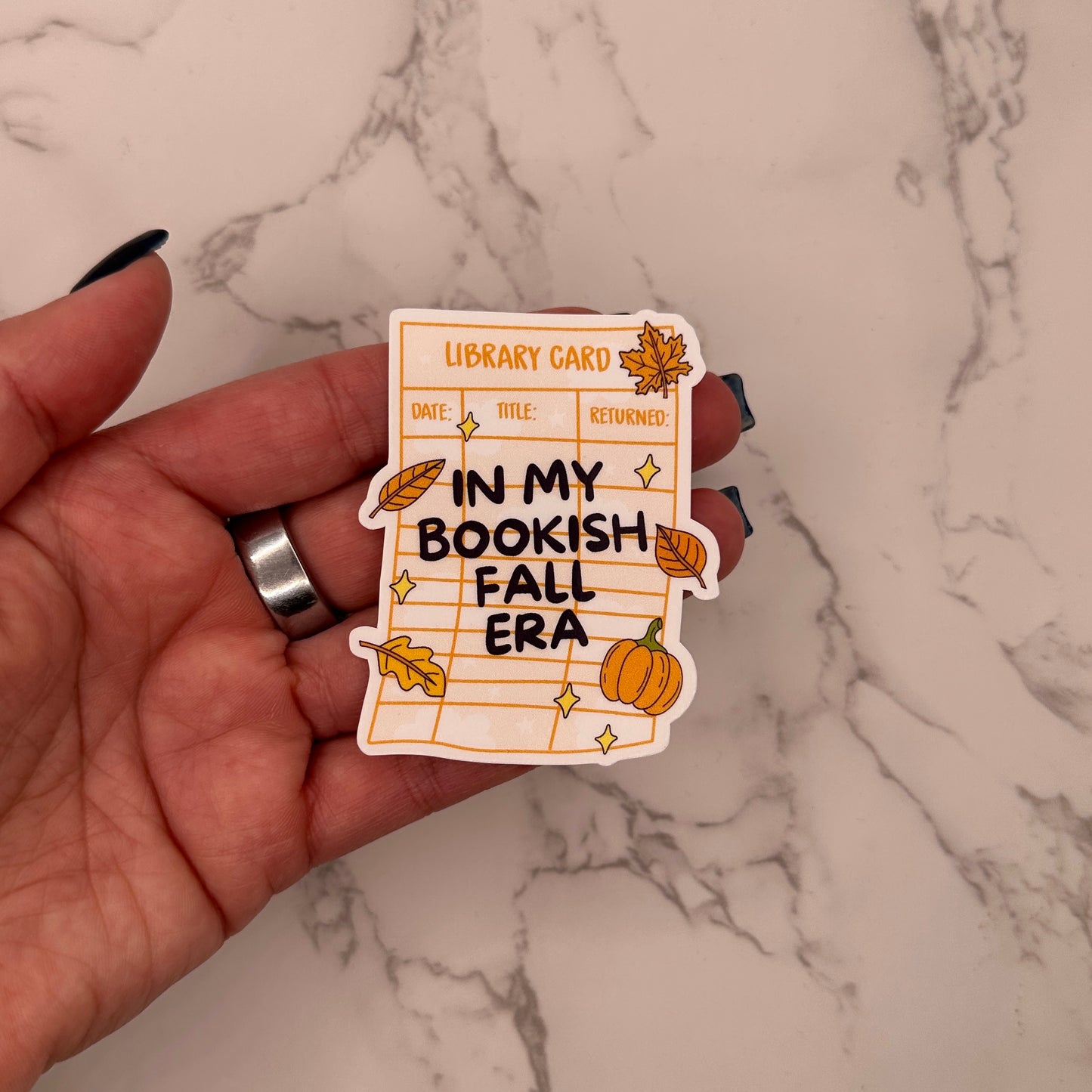 Bookish Fall Era - Sticker