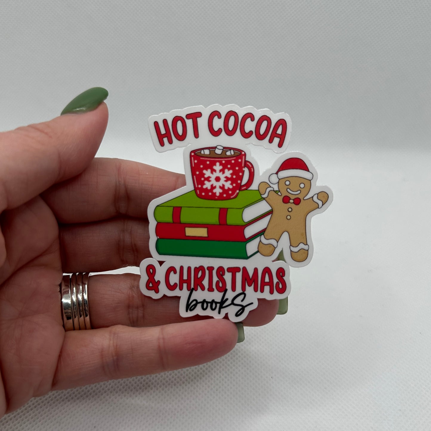 Bookish Christmas - Sticker