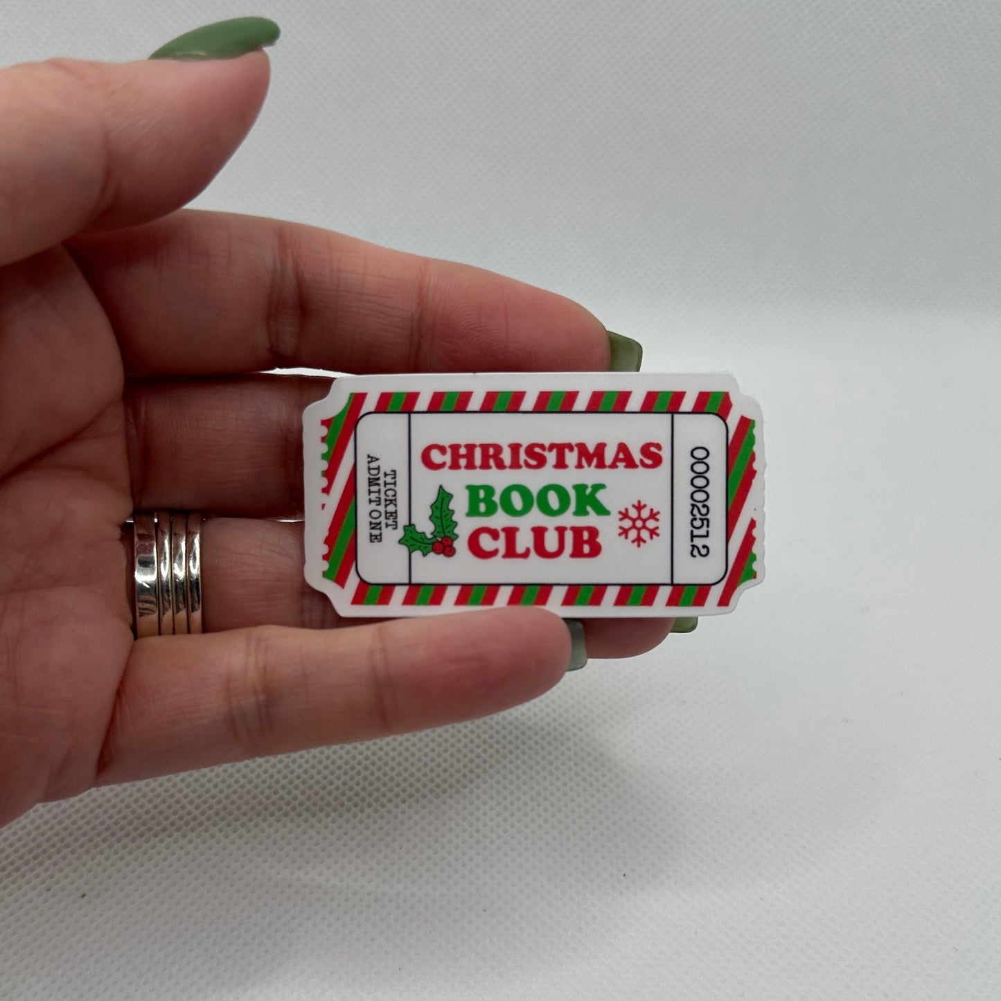 Christmas Book Club - Sticker