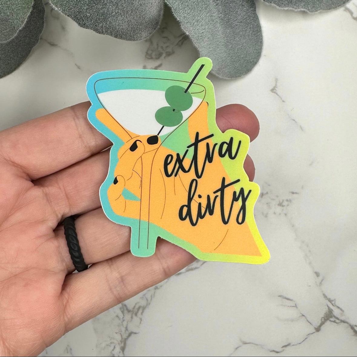 Martini Sticker - Extra Dirty