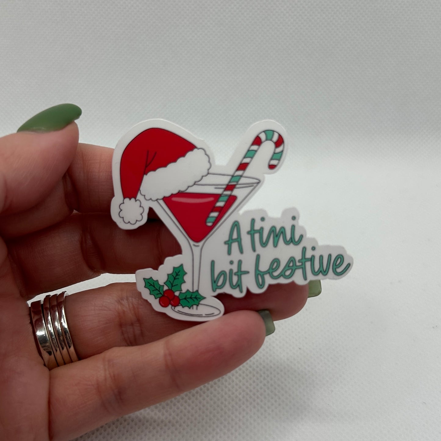 Christmas Martini - Sticker