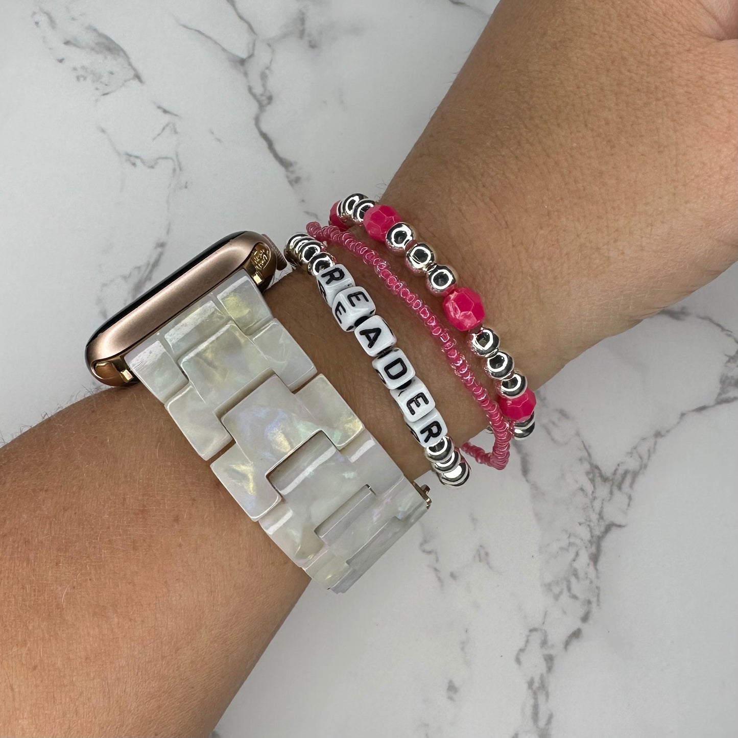 Reader Bracelet Stack