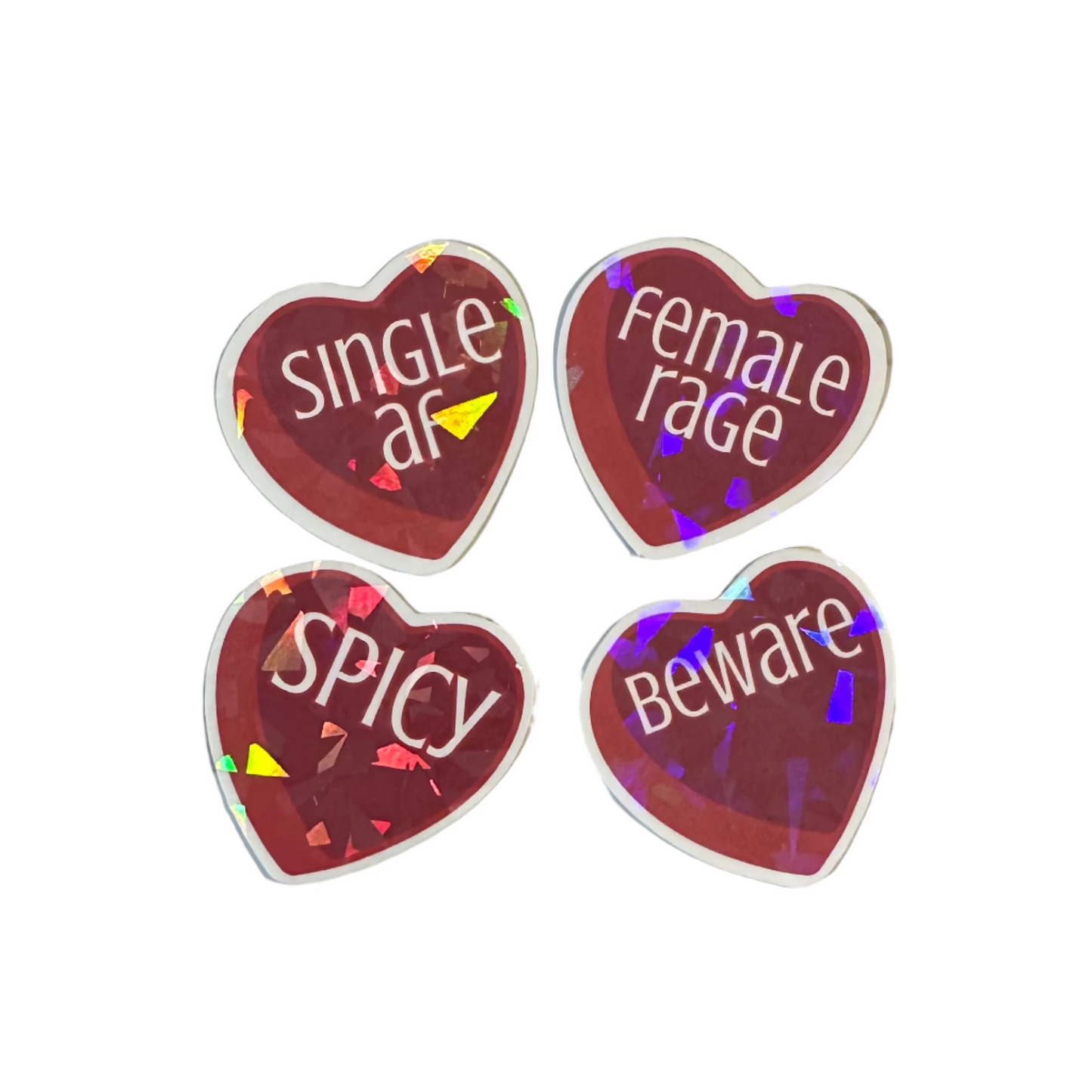 Female Rage - Stickers