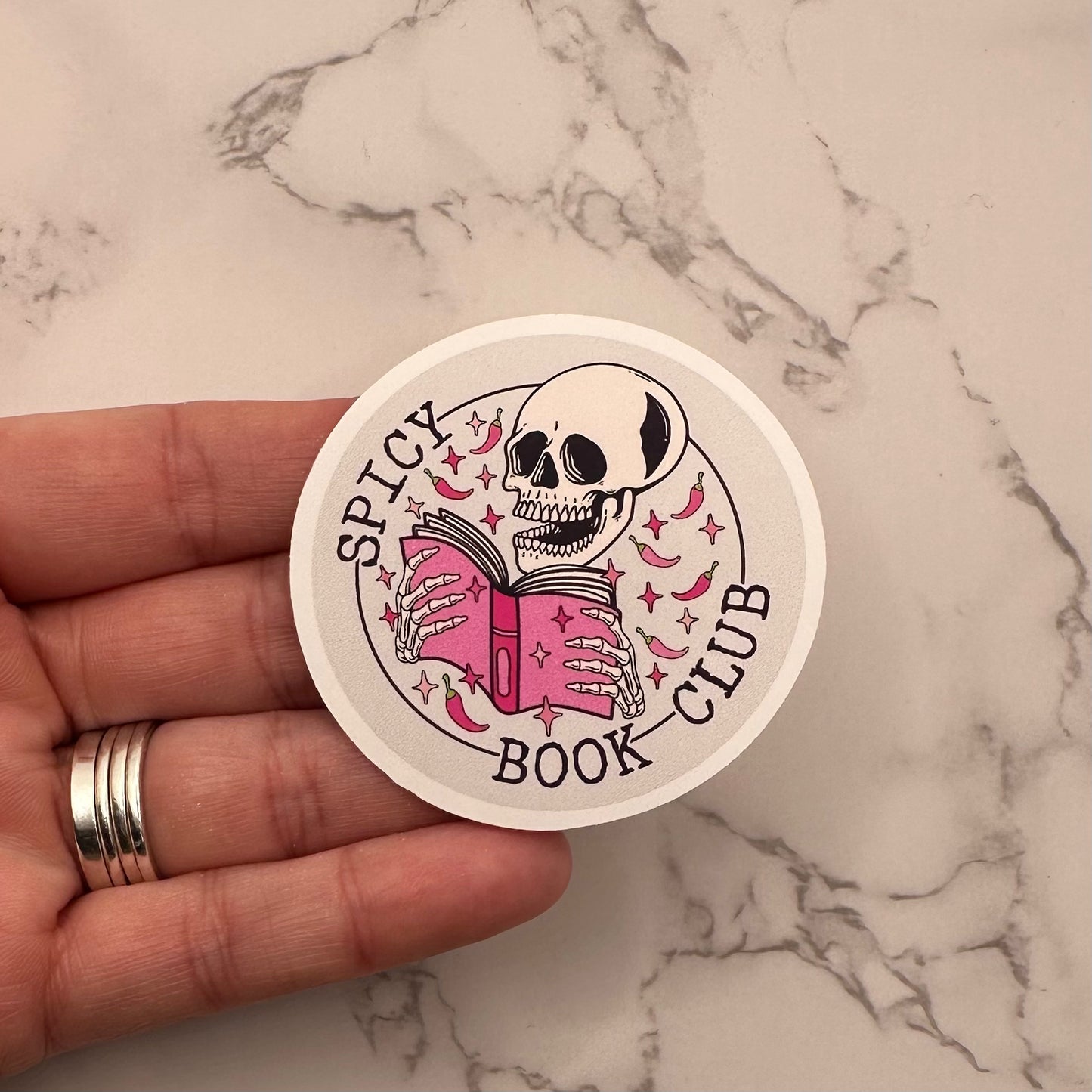 Spicy Book Club - Sticker
