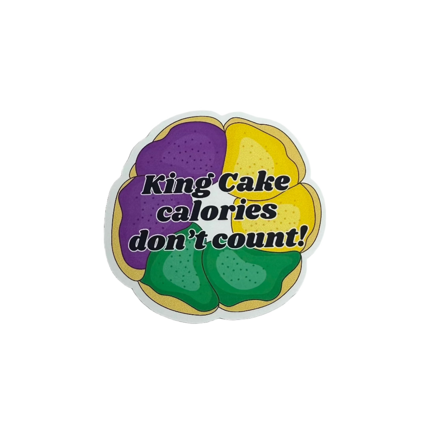 King Cake - Sticker