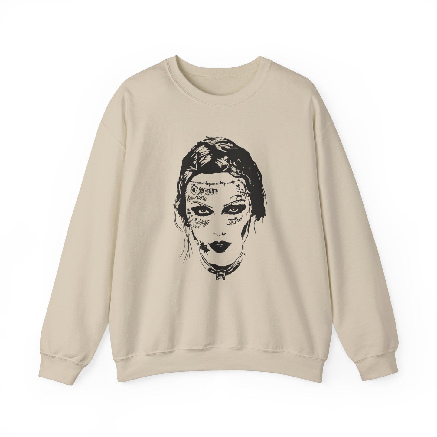 Tatto Face - Crewneck Sweatshirt