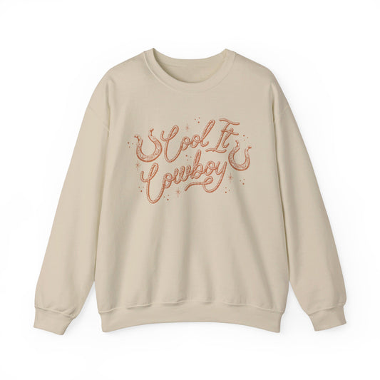 Cool It Cowboy - Crewneck Sweatshirt