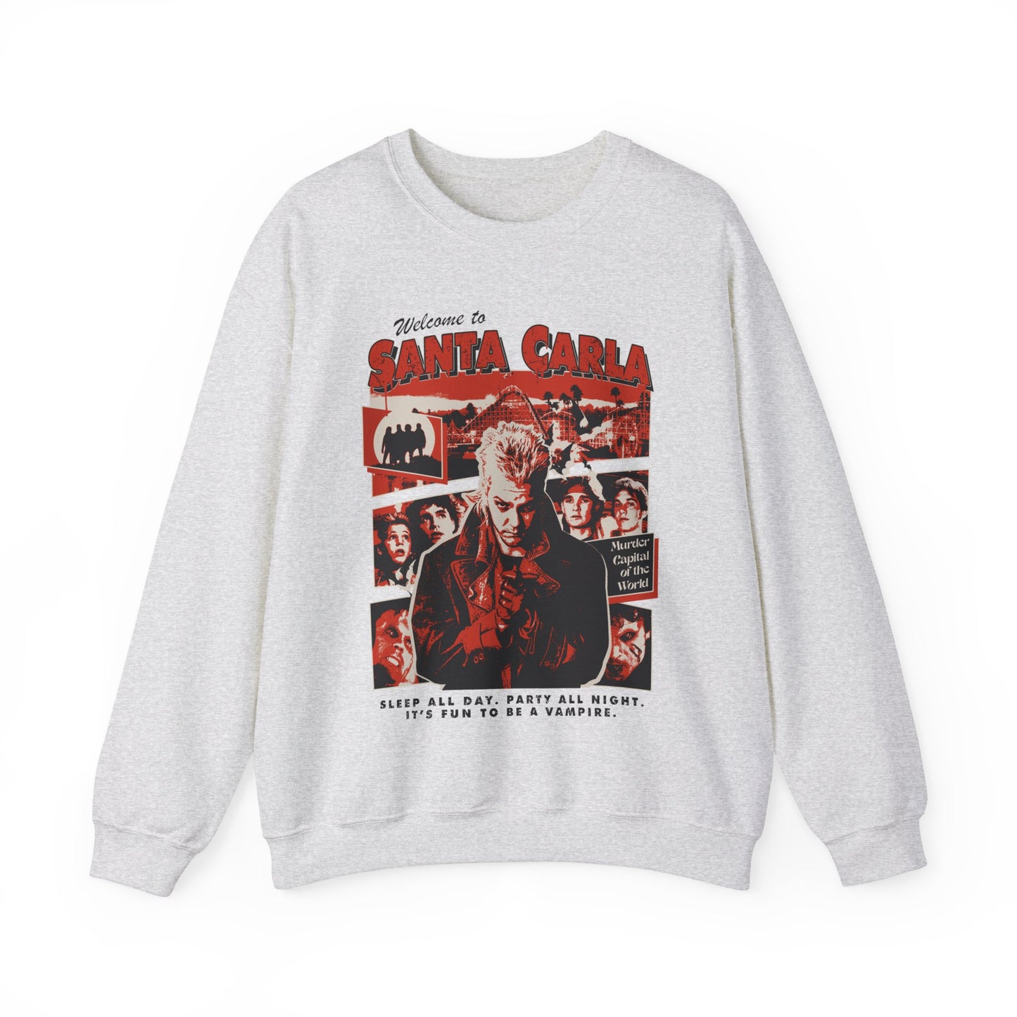 Santa Carla Vampire Crewneck Sweatshirt