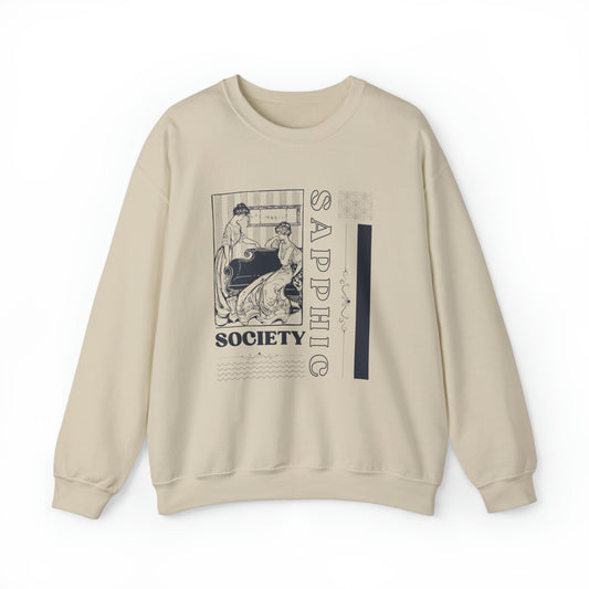 Sapphic Society Crewneck Sweatshirt Pullover