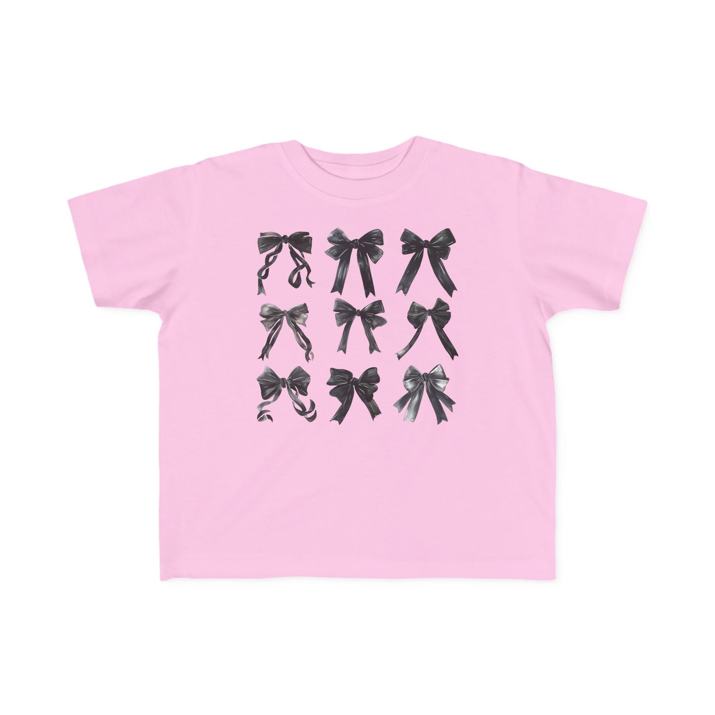 Toddler - Black Bows - T-Shirt