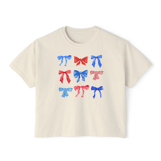 Patriotic Bows - Crop