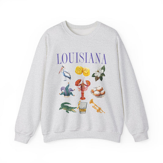 Louisiana - Crewneck Sweatshirt