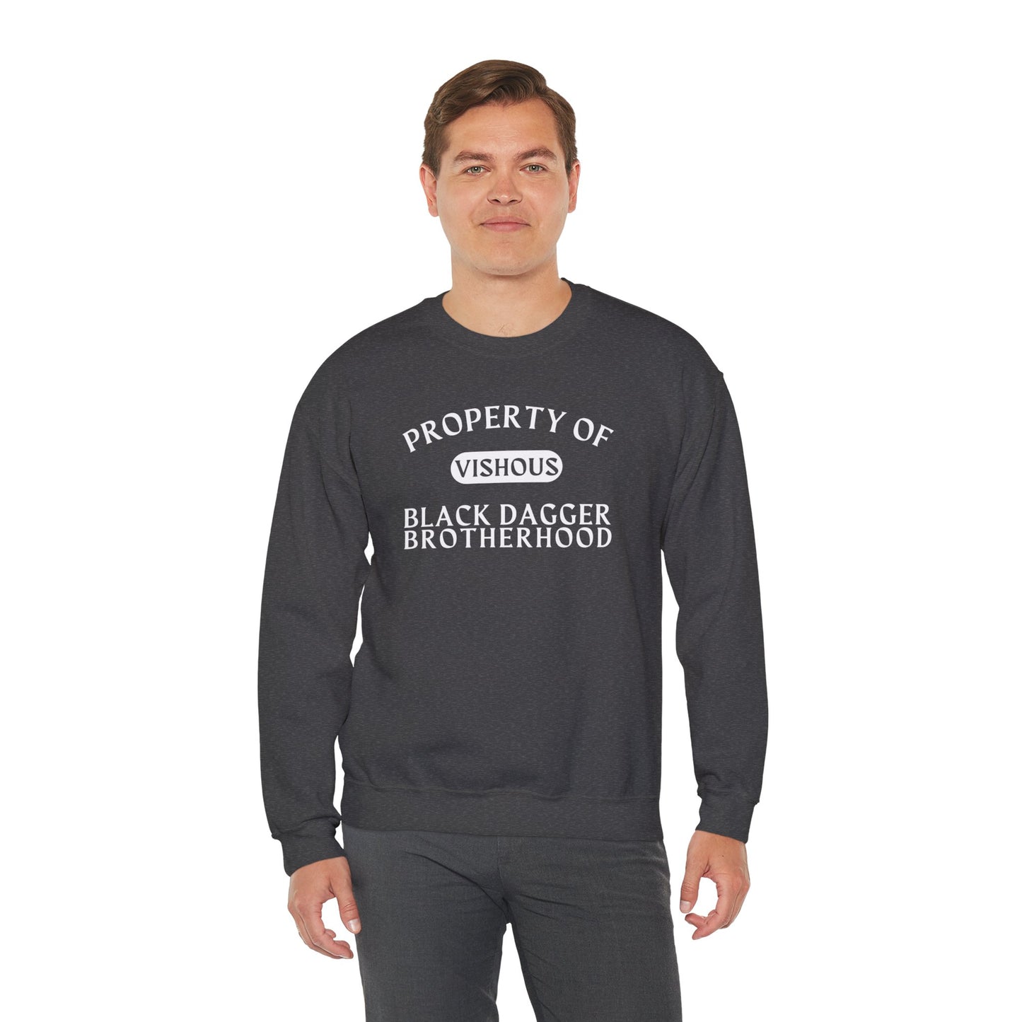 Vishous - Black Dagger Brotherhood Crewneck Sweatshirt Pullover