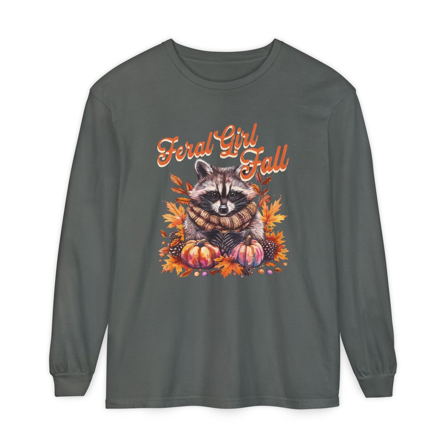 Feral Girl Fall - Long Sleeve T-Shirt