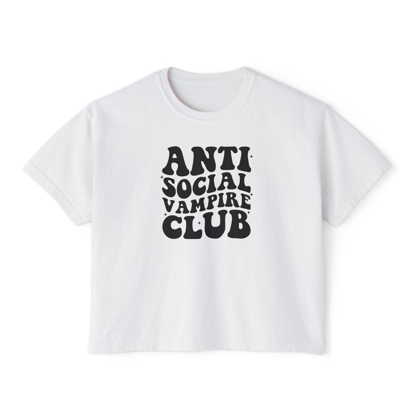 Anti Social Vampire Club - Crop
