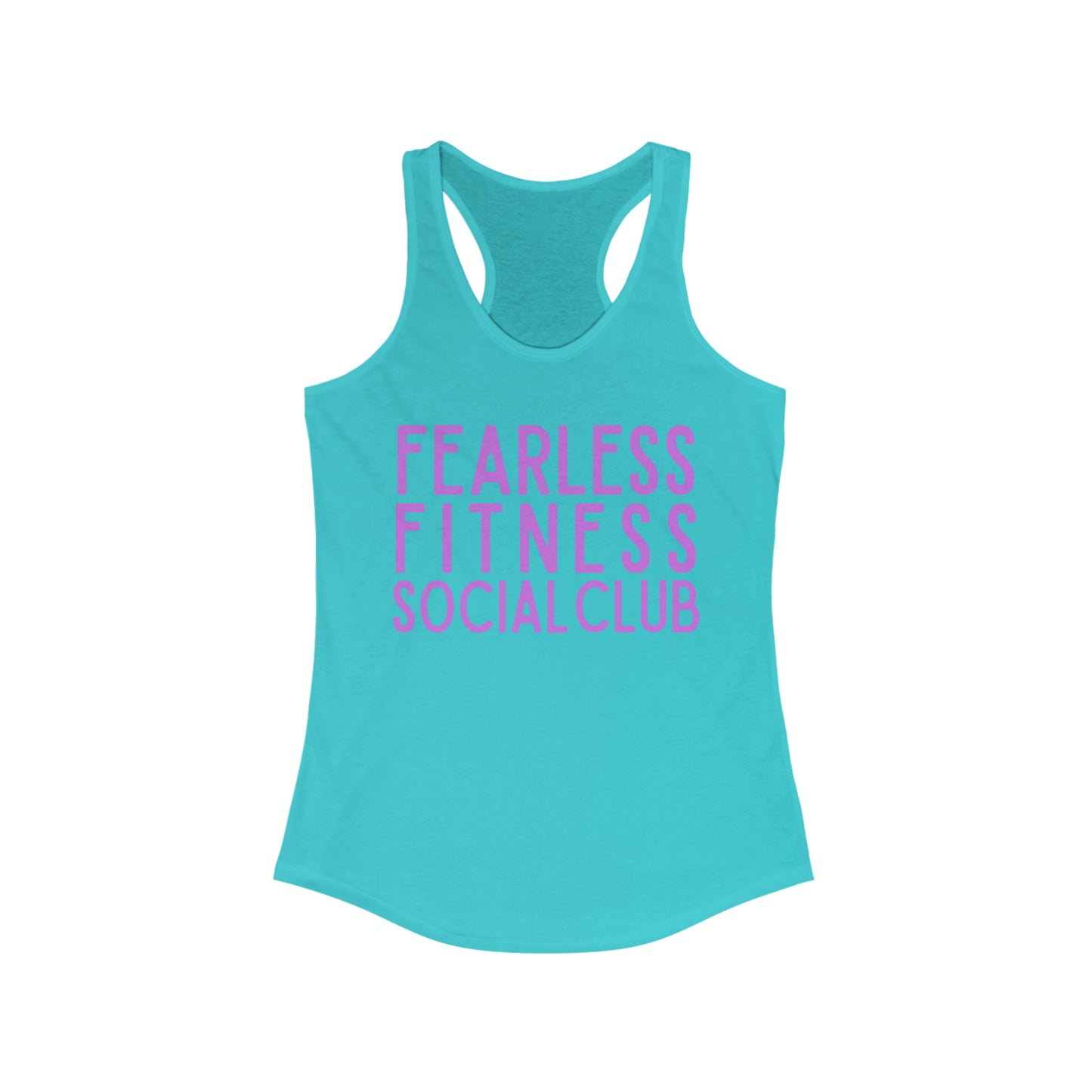 Fearless Fitness Social Club - Racerback Tank