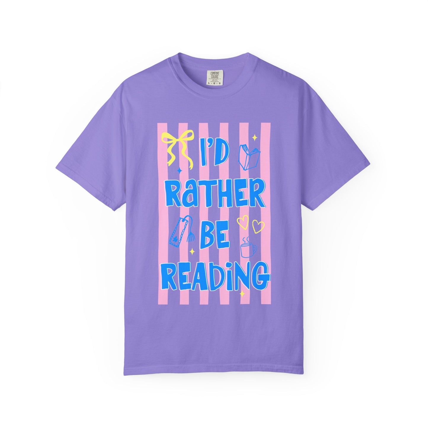 I'd Rather Be Reading - T-shirt
