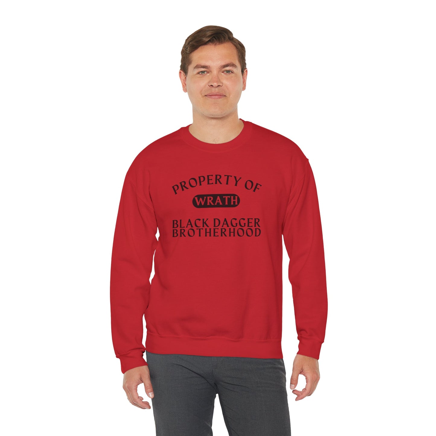 Wrath - Black Dagger Brotherhood Crewneck Sweatshirt Pullover