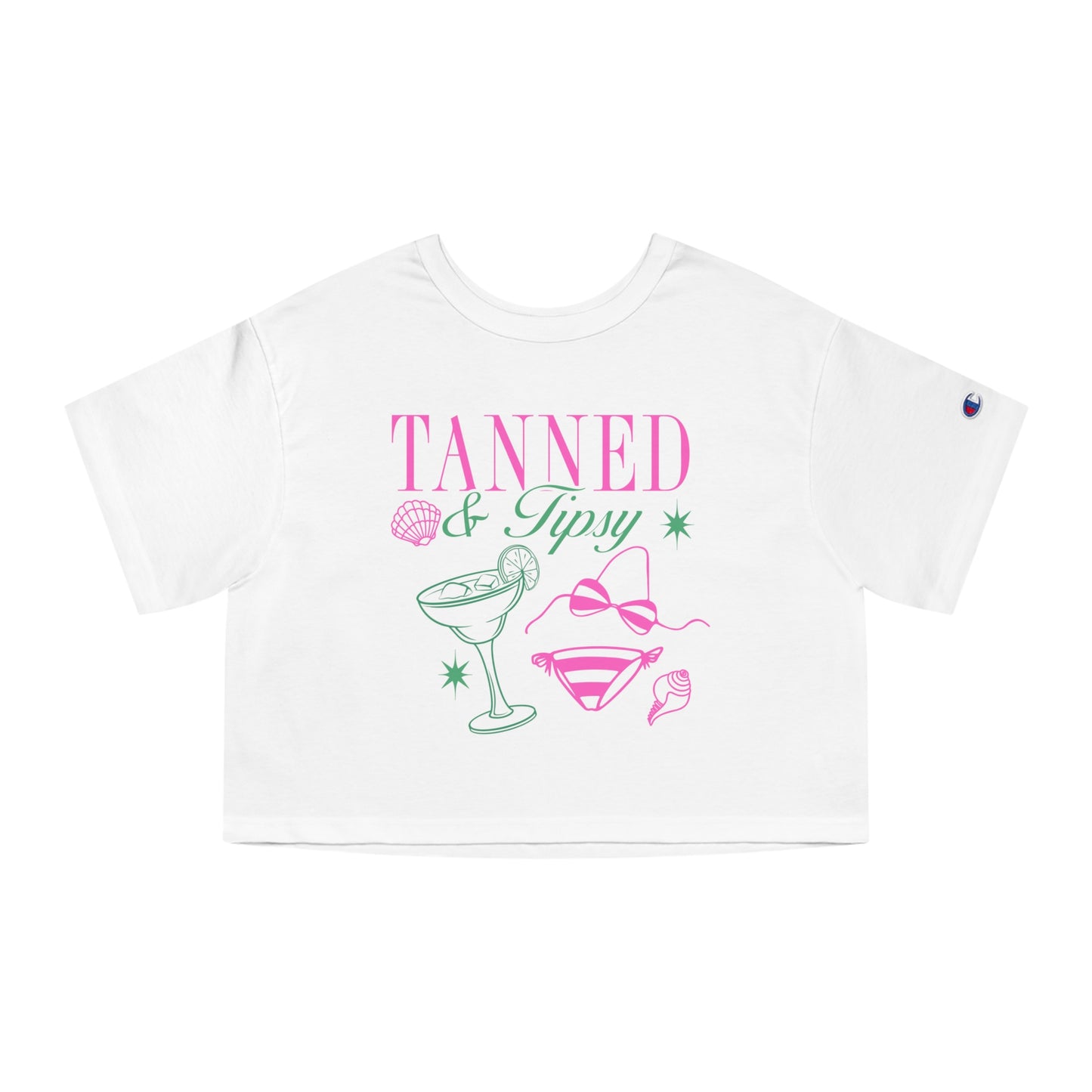 Tanned & Tipsy - Cropped T-Shirt
