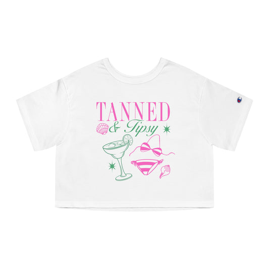 Tanned & Tipsy - Cropped T-Shirt