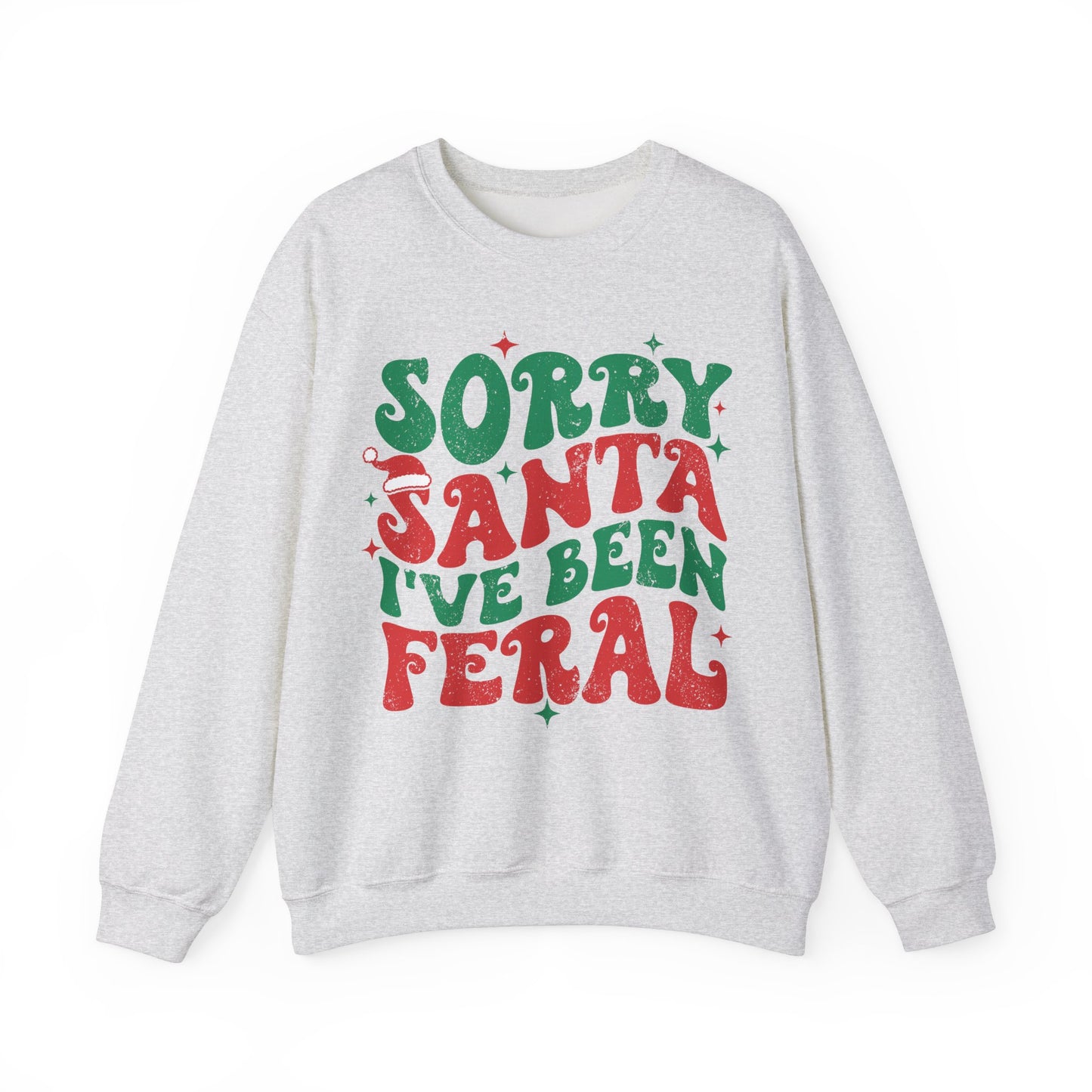 Feral Santa - Crewneck Sweatshirt