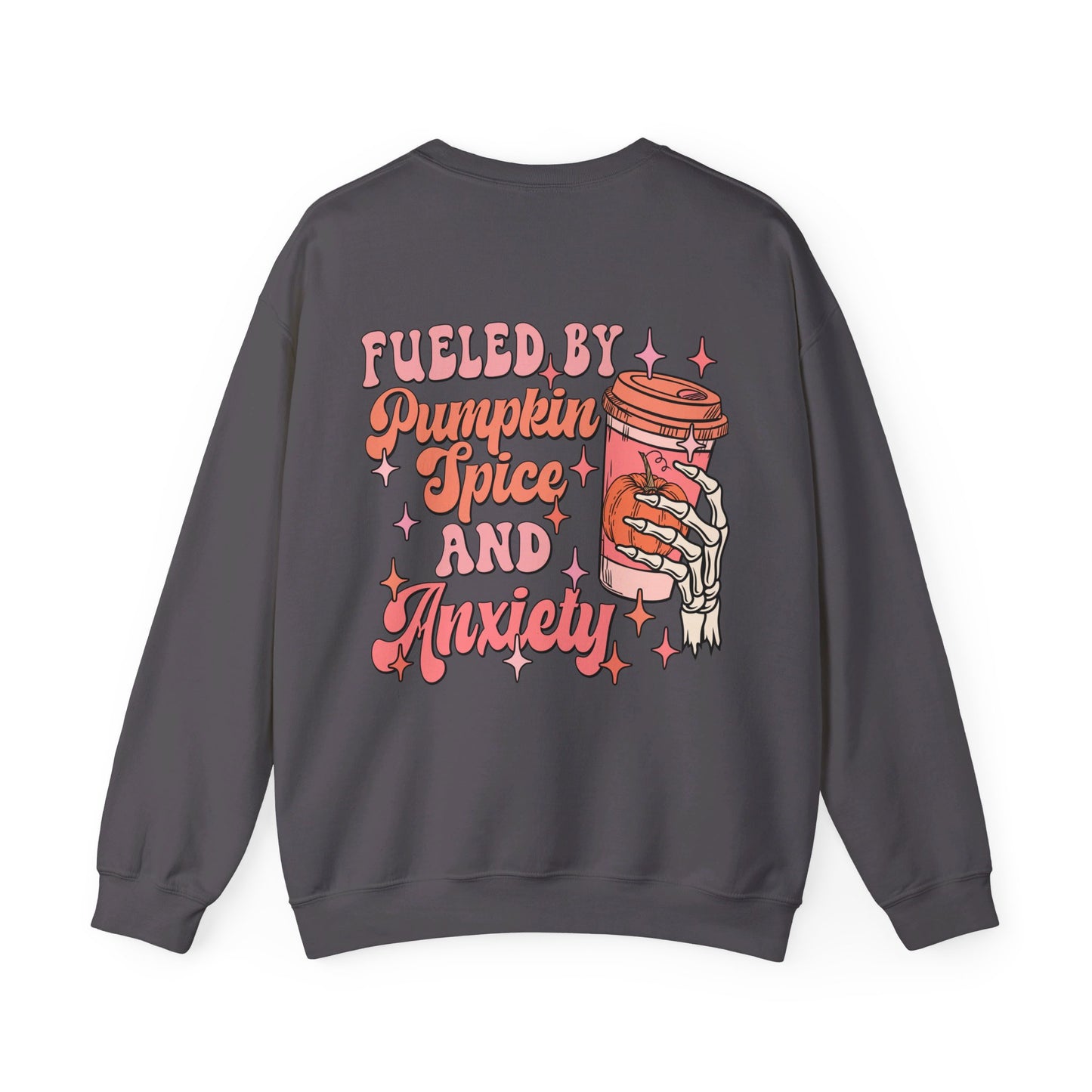 Pumpkin Spice & Anxiety - Crewneck Sweatshirt