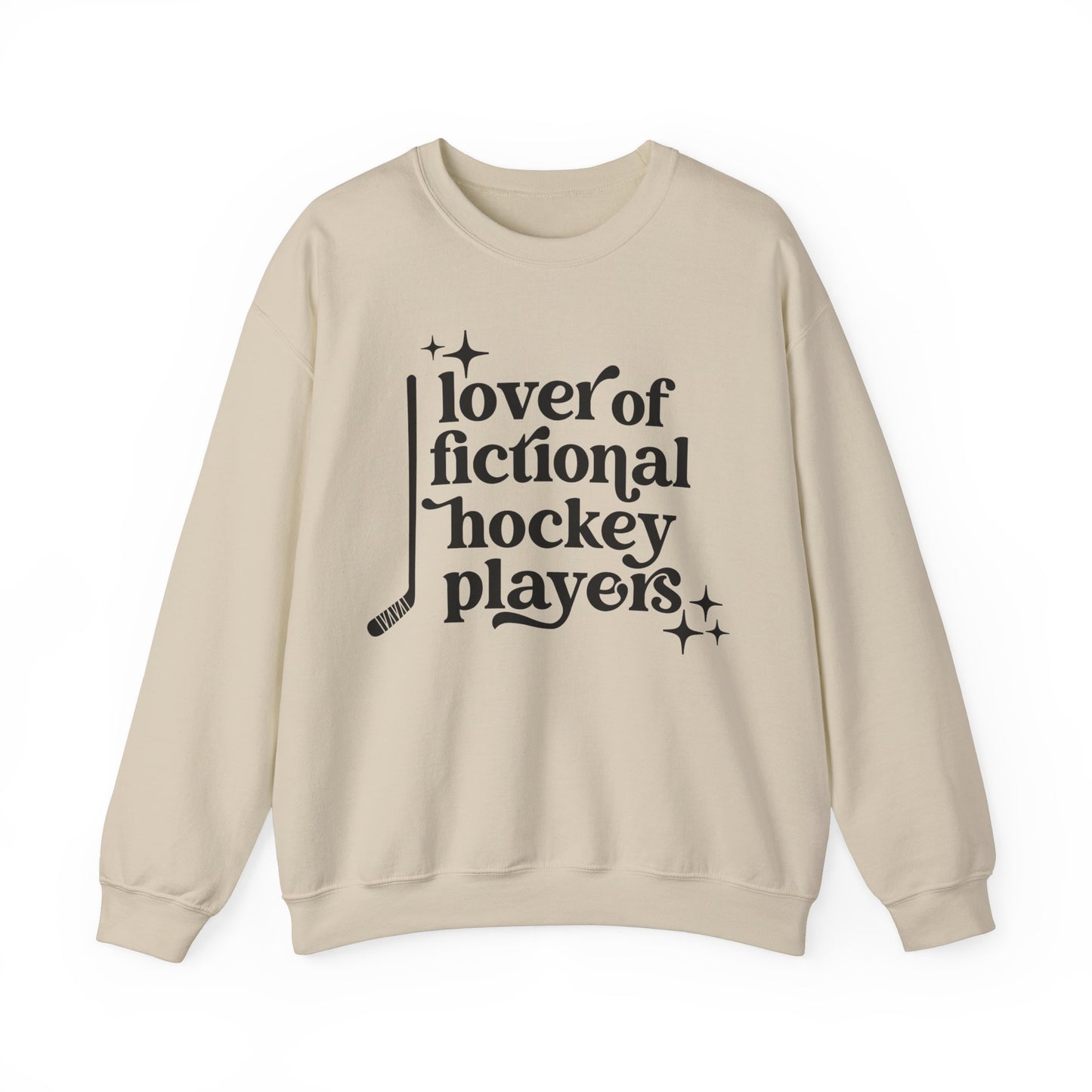 Lover of Fictional Hockey Players - Crewneck Sweatshirt