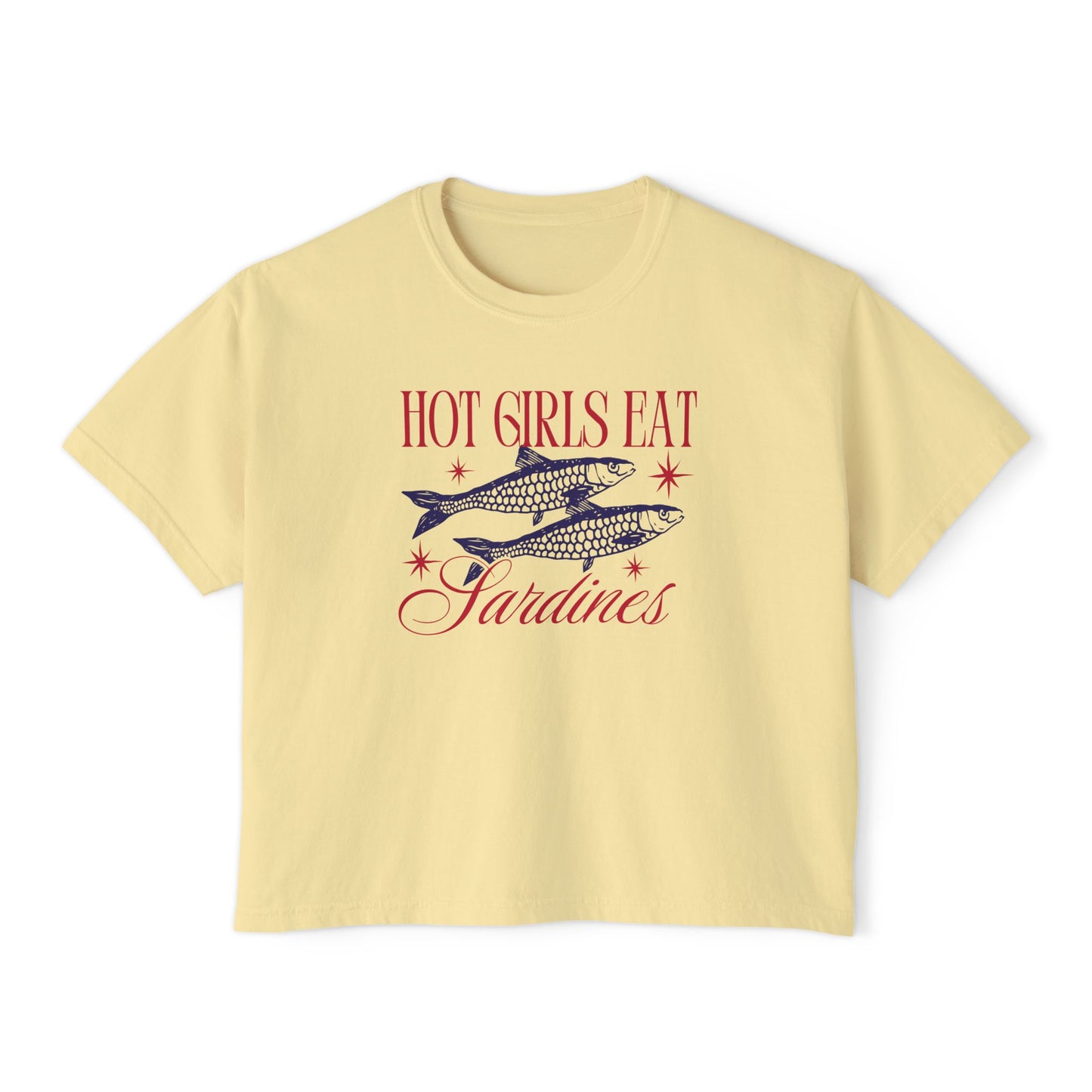 Hot Girls Eat Sardines - Crop