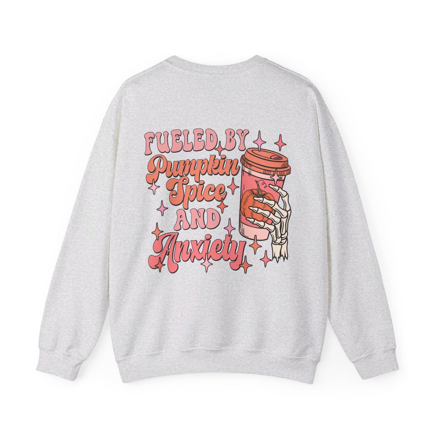 Pumpkin Spice & Anxiety - Crewneck Sweatshirt