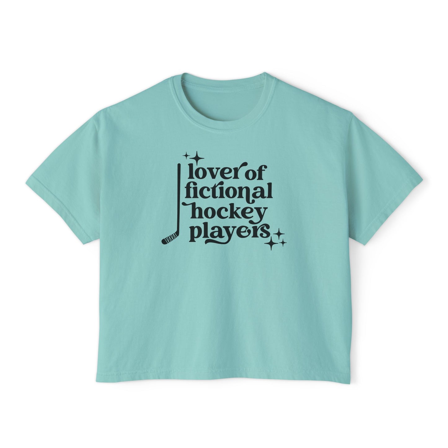Lover of Fictional Hockey Players - Crop
