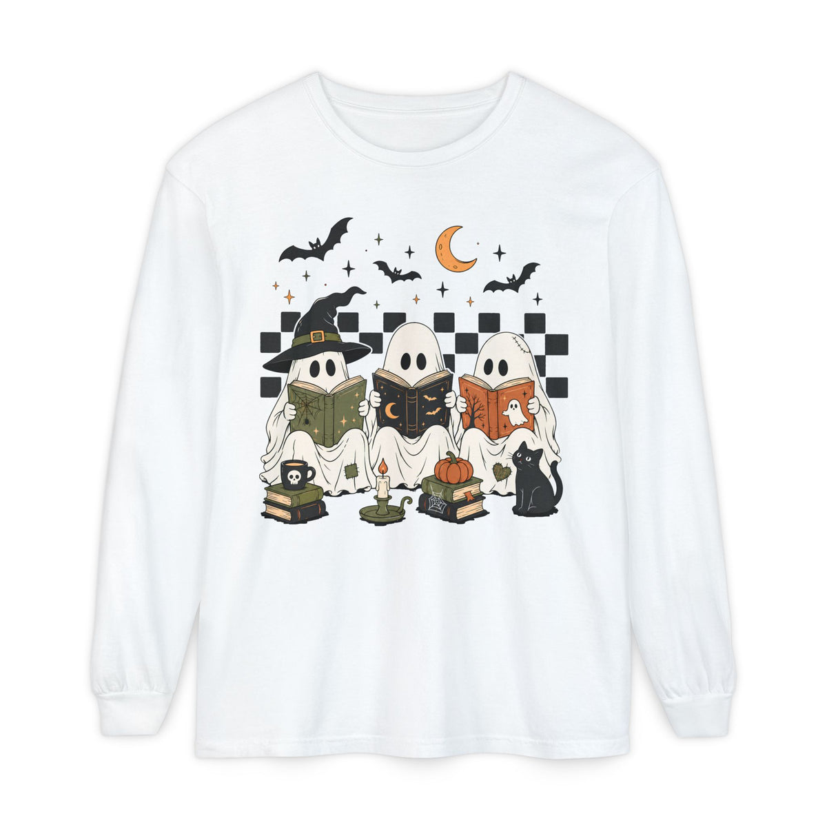Ghost Book Club - Long Sleeve T-Shirt