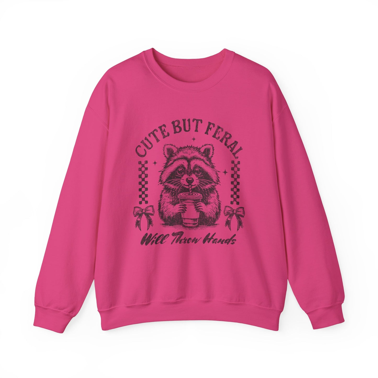 Cute But Feral - Crewneck Sweatshirt