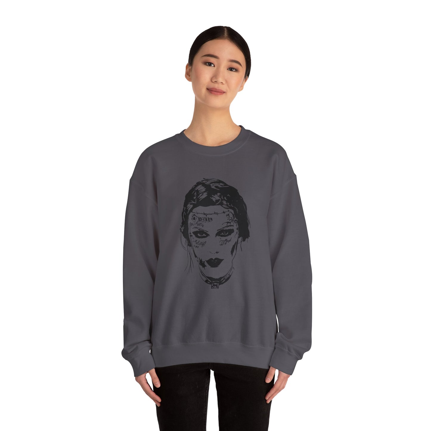 Tatto Face - Crewneck Sweatshirt