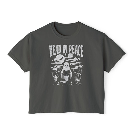 Read in Peace - Boxy Crop