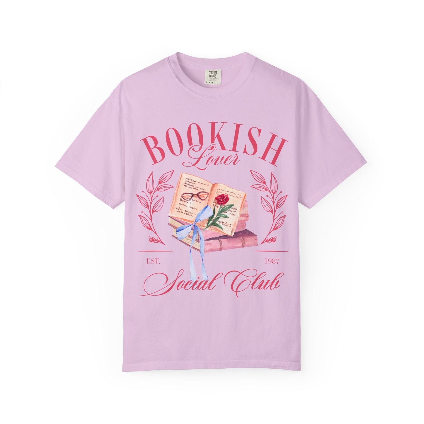 Bookish Lover Social Club - T-shirt
